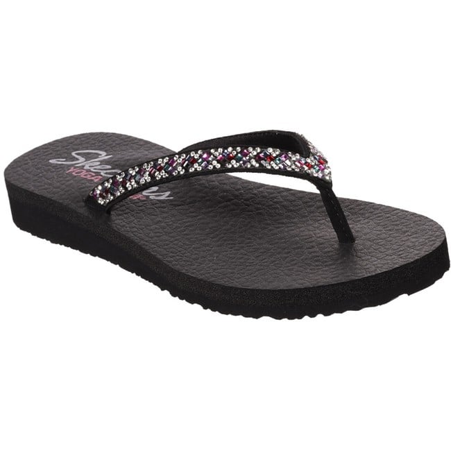 Skechers Womens Meditation Perfect 10 Flip Flop Sandals