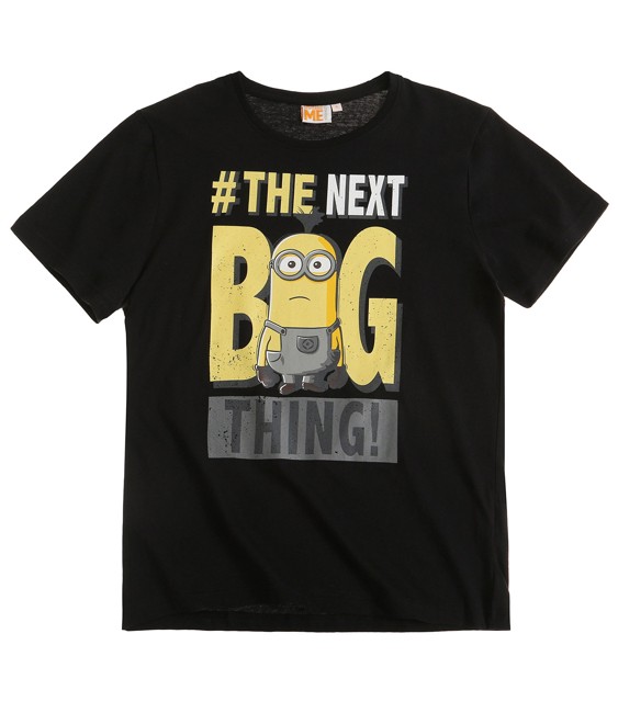 Minions Short Sleeve T-Shirt black