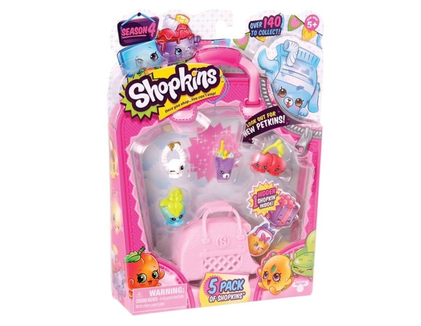 Shopkins Series 4 Pack Of 5