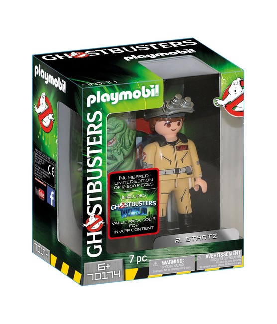 Playmobil - Ghostbusters - Samlefigur R. Stantz, 15 cm (70174)