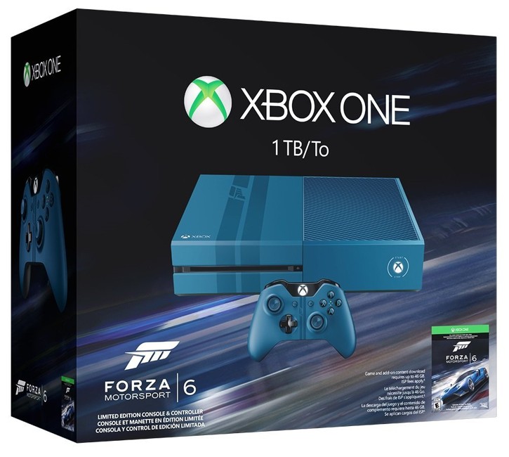 Xbox One Console 1TB - Forza Motorsport 6 Bundle
