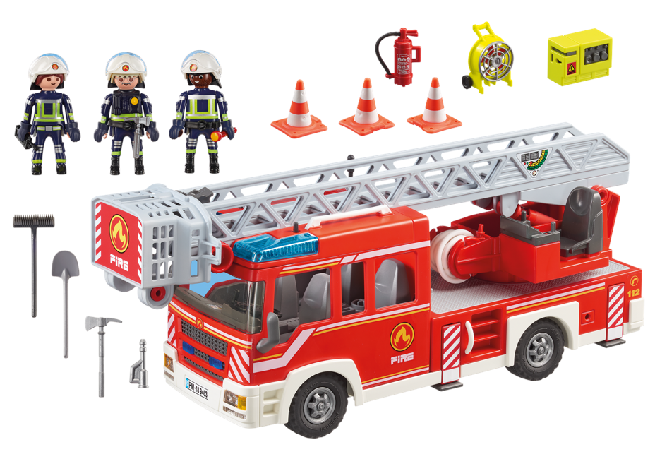Playmobil - Fire Ladder Unit (9463)