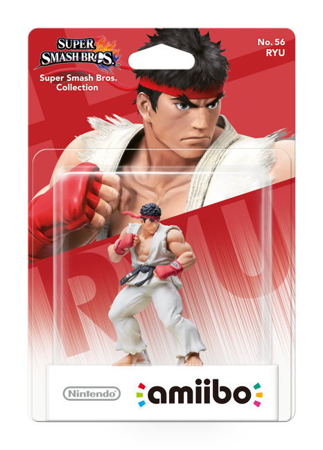 Nintendo Amiibo Figurine Ryu (Super Smash Bros. Collection)
