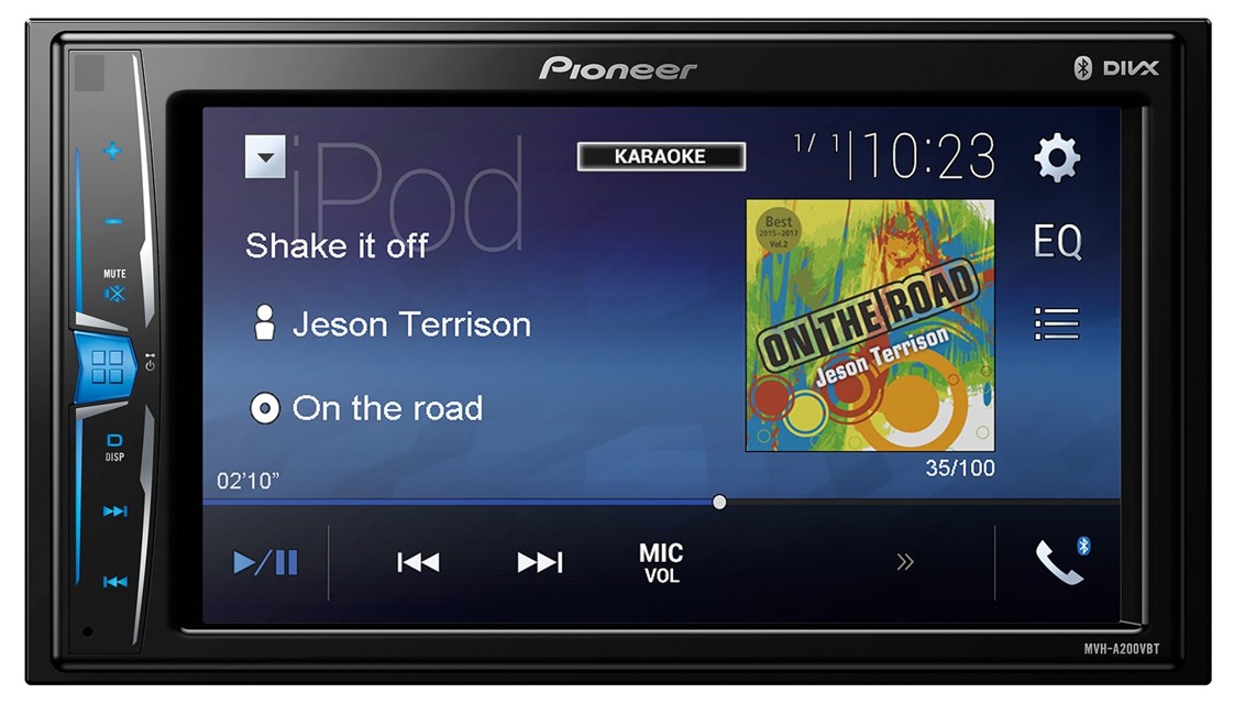 Pioneer MVH-A210BT - Bluetooth og touch skærm