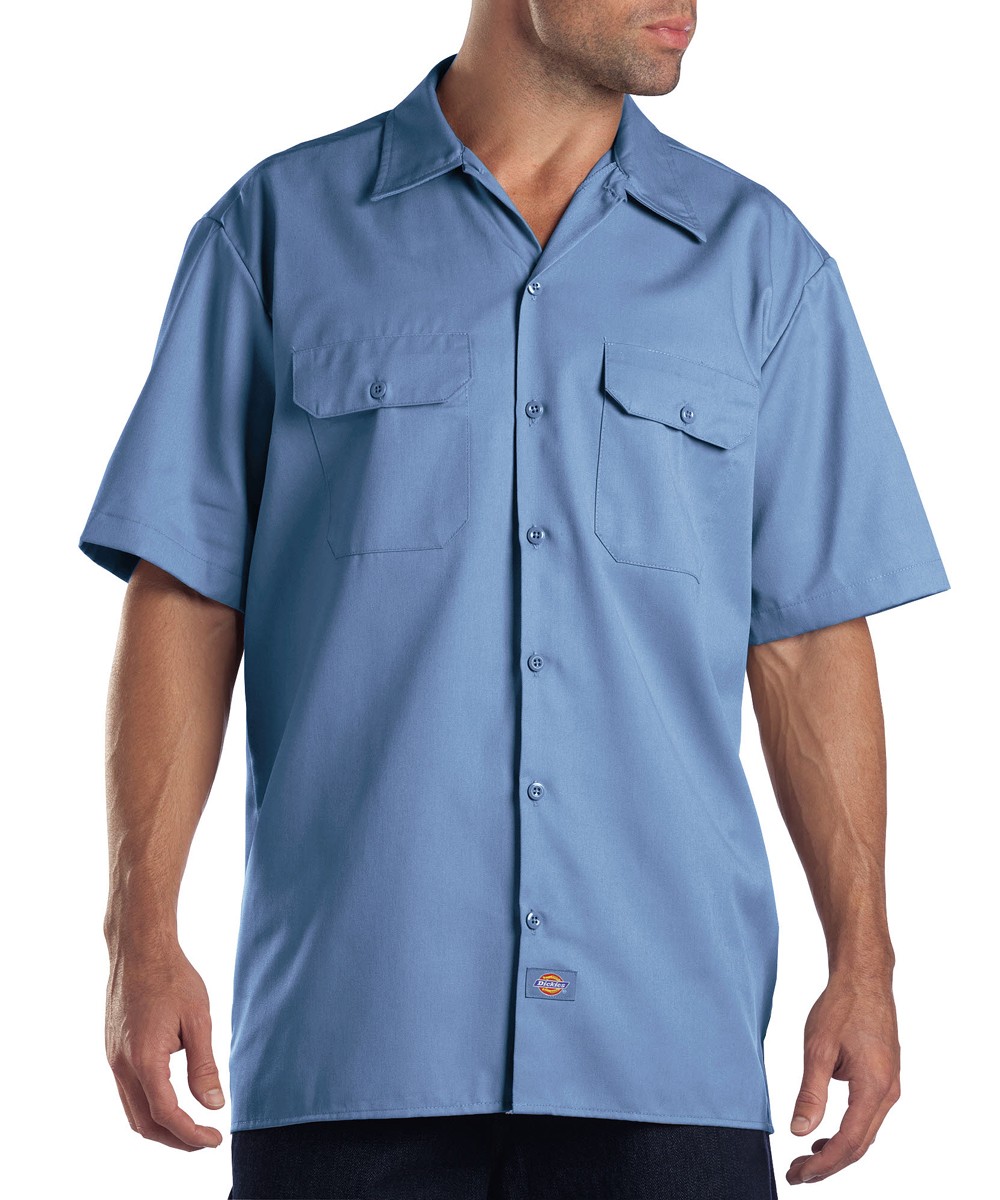 Buy Dickies Work Shirt Gulf Blue