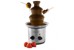 Andrew James Chocolate Fountain - 3 Tier Mini Chocolate Fountain in Stainless Steel thumbnail-1