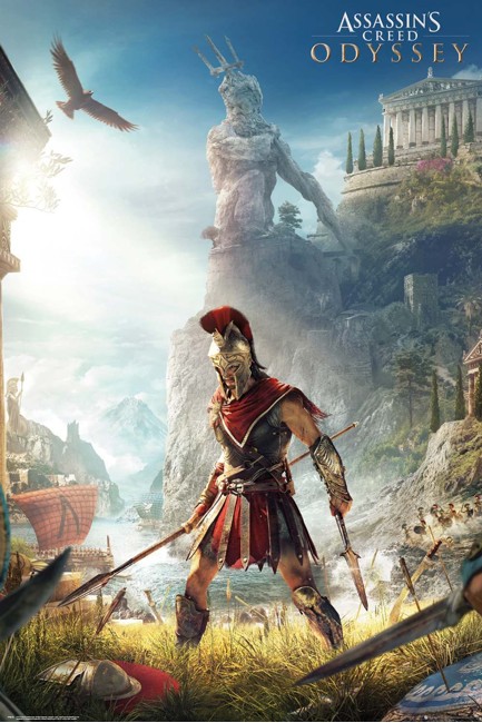Assassins Creed Odyssey Keyart Maxi Poster