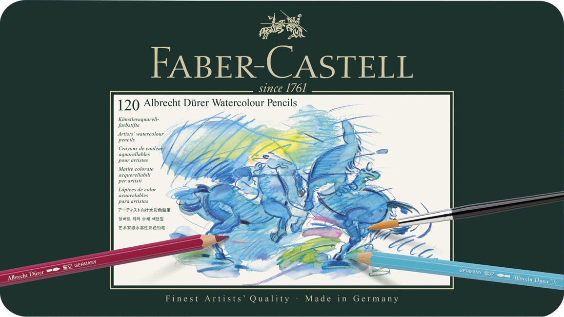Faber-Castell - Akvarel Farveblyanter Albrecht Dürer (120 stk.)