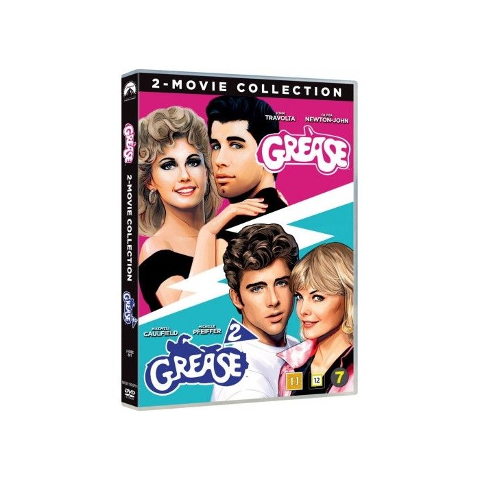 Grease 1 & 2 (Remastered) - DVD