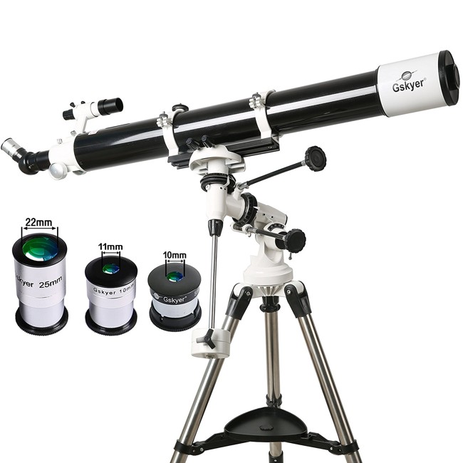 Gskyer Telescope, EQ901000 Astronomy Telescope, German Technology PowerSeeker Telescope