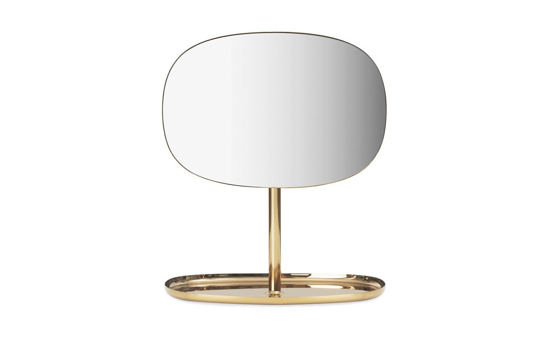 Normann Copenhagen - Flip Mirror - Brass (371999)