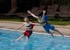 SwimFin - Haj Svømmebælte til børn - Blå thumbnail-4