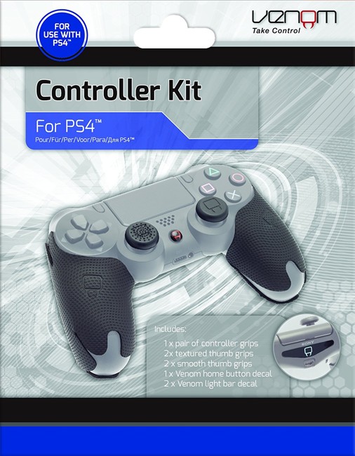 Venom Dual Shock 4 Controller Grip Kit (PS4)