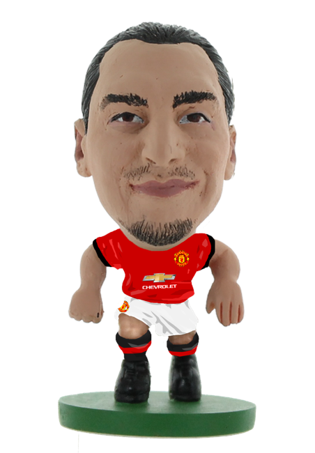 Soccerstarz - Manchester United Zlatan Ibrahimovic Home Kit (2018 Version)