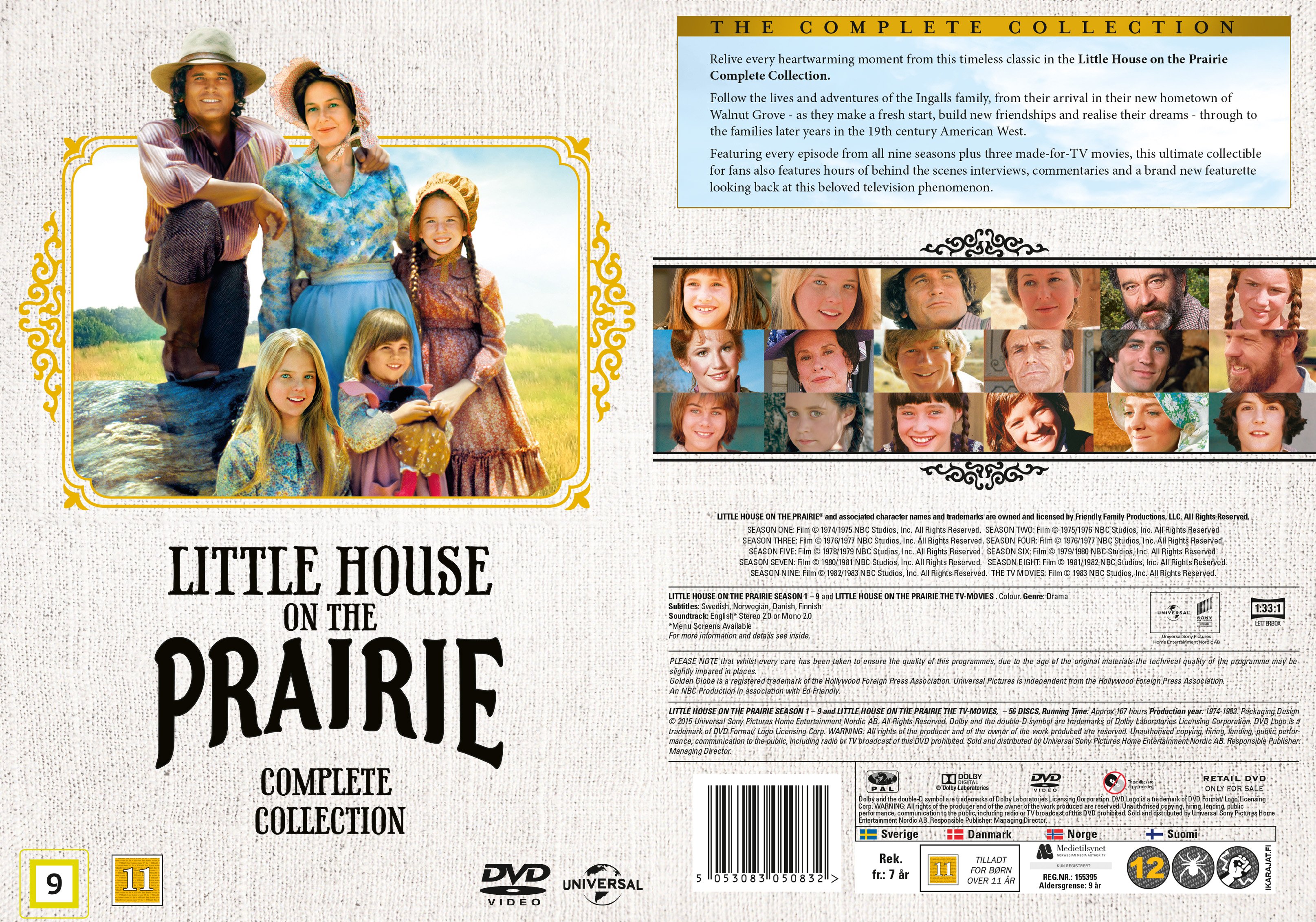 tv show little house on the prairie complete set
