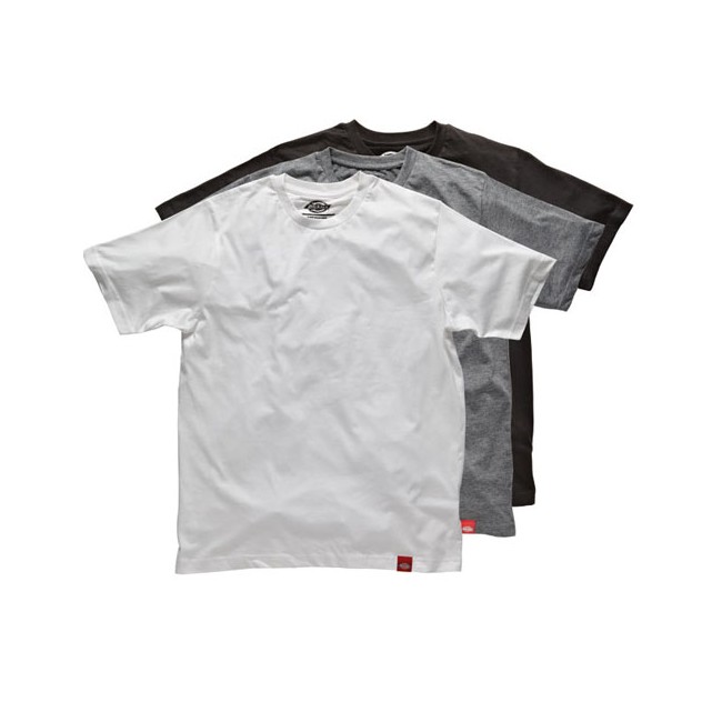 Dickies '3 Pack' T-shirt - Assorted Col