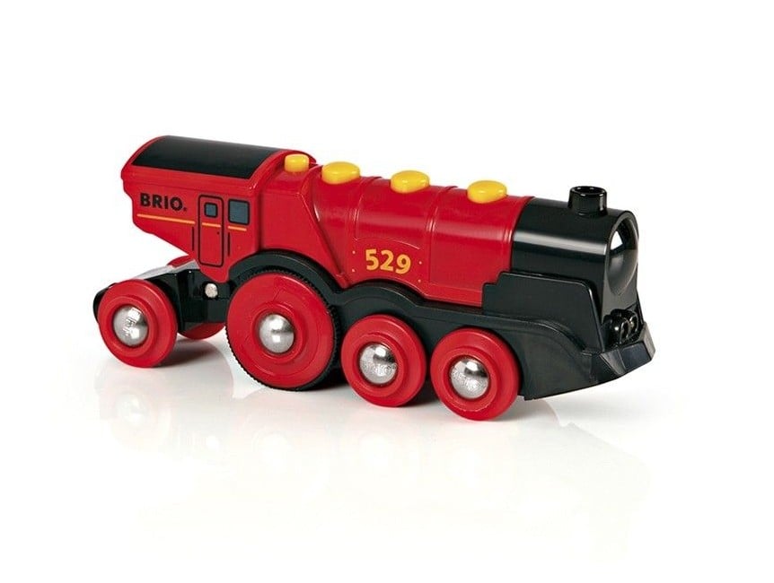 BRIO - Stort, rødt og kraftig lokomotiv (33592)