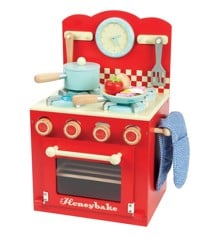 Le Toy Van - Rood Honeybake Oven en Kookplaat Set (LTV293)