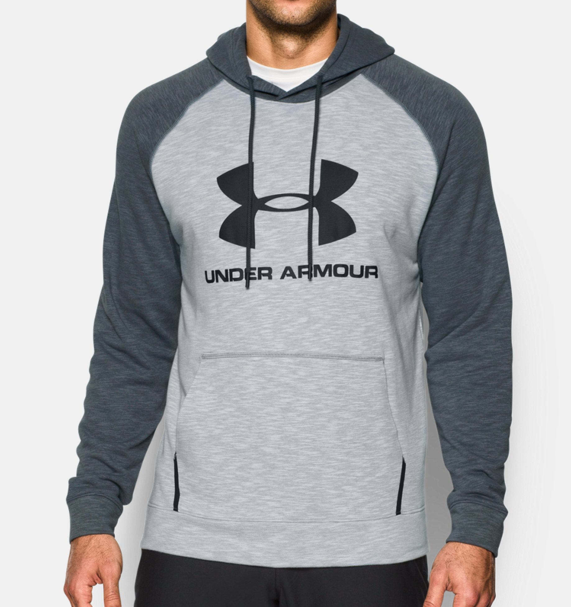 Buy Under Armour Triblend Sportstyle Hoodie Overcast Grey