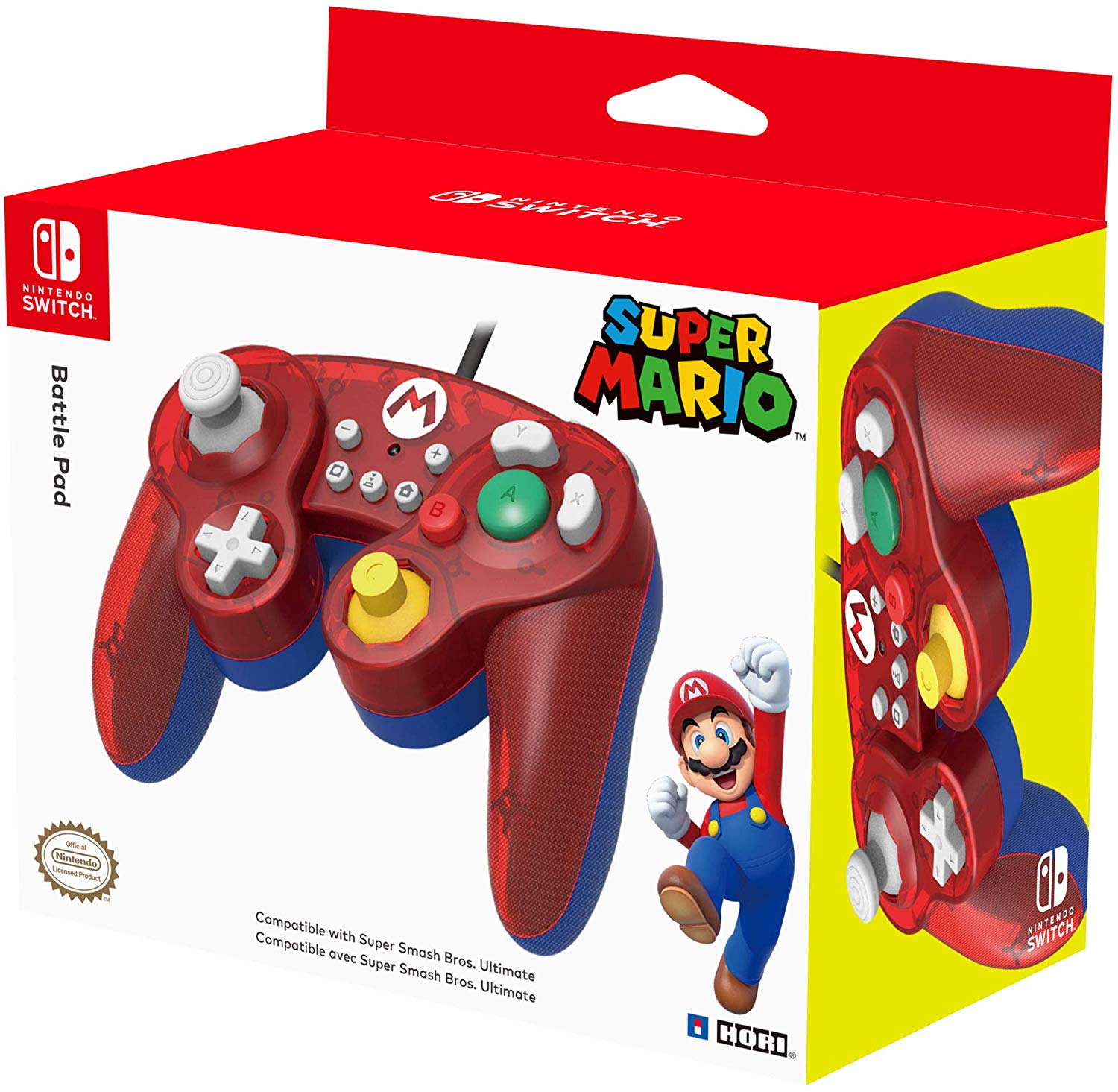 Super Smash Bros Gamepad - Mario