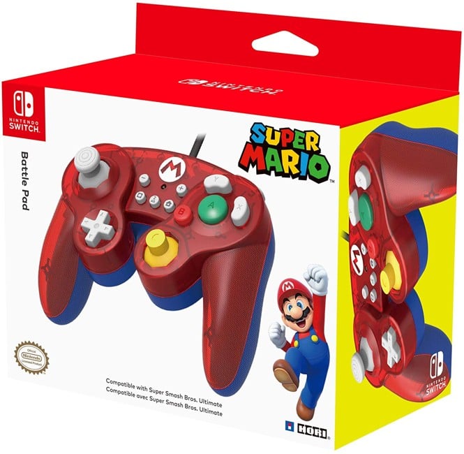 Super Smash Bros Gamepad - Mario