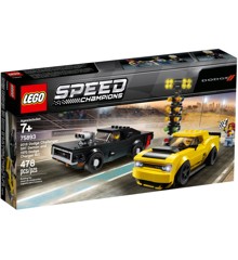 LEGO Speed Champions - 2018 Dodge Challenger SRT Demon and 1970 Dodge Charger R/T (75893)
