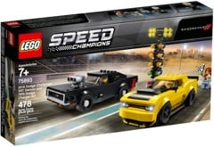 LEGO Speed Champions - 2018 Dodge Challenger SRT Demon and 1970 Dodge Charger R/T (75893)