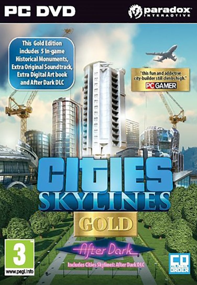 Buy Cities Skylines Gold Edition Includes After Dark Dlc