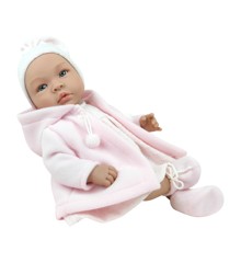 Asi - Leonora doll with rose warm coat, 46 cm