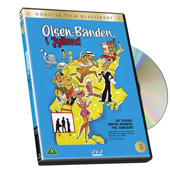 Olsen Banden 3 - I Jylland - DVD