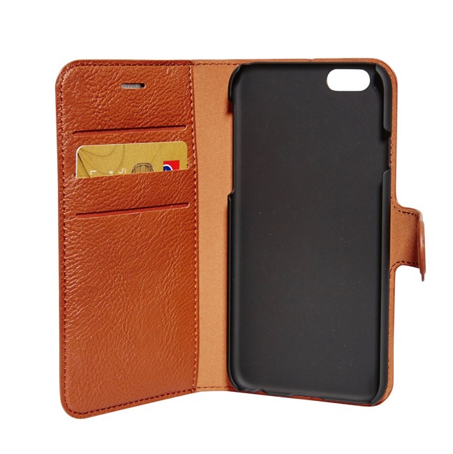 RadiCover - Flipside "Fashion" Stand Funktion - Iphone 6/6S - Cognac Brown