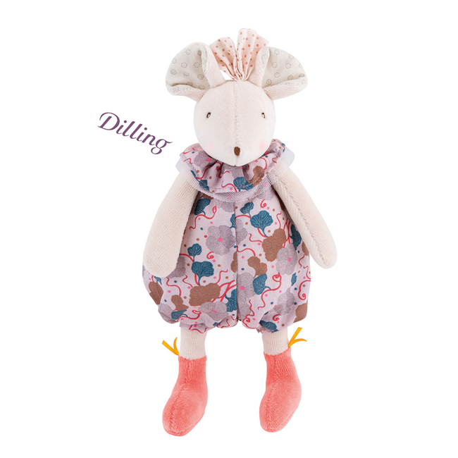 Moulin Roty - Rangle - Pink mus (664002)