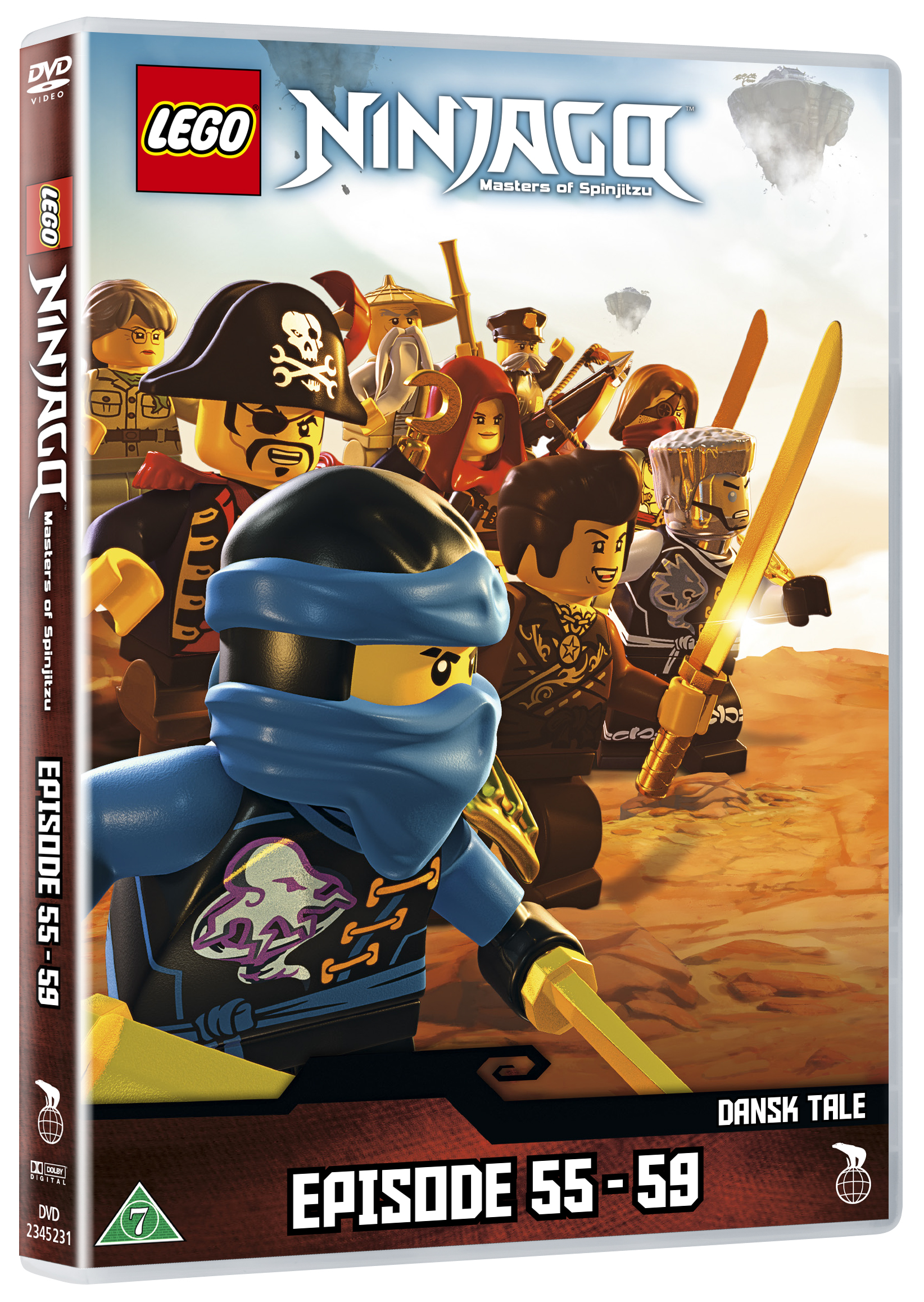 Hver uge Skære af Afhængighed Køb LEGO Ninjago 13 - Episode 55-59 - DVD