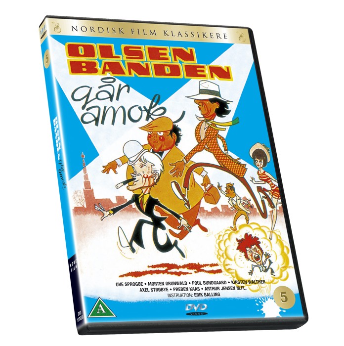 Olsen Banden 5 - Går amok - DVD