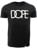 Dope 'Logo' T-shirt - Sort thumbnail-1