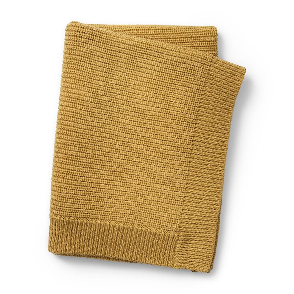 Elodie Details - Wool Knitted Blanket - Gold