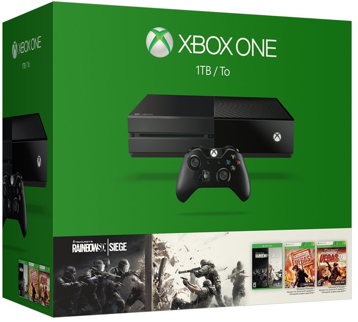 Xbox One Console 1TB - Tom Clancy's Rainbow Six: Siege - Bundle