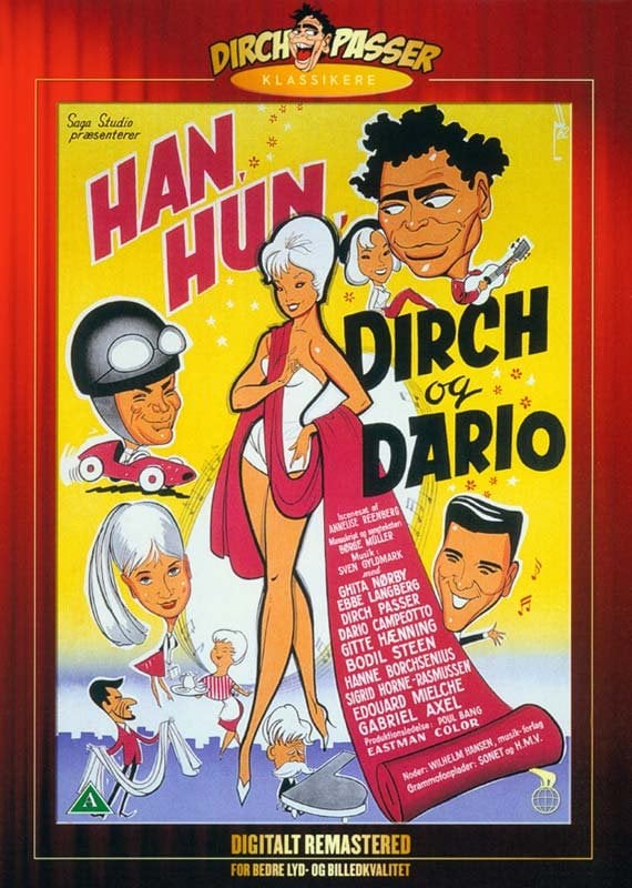 Han Hun Dirch Og Dario - DVD