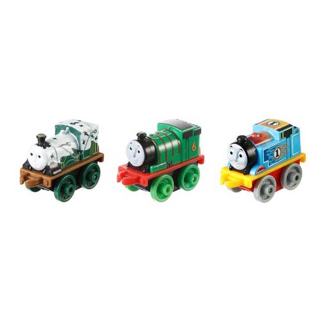 Thomas & Friends - Minis 3 Pack - Racing Thomas, Percy Spooky Emily (DGW19)