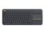 ​Logitech Wireless Touch Keyboard K400 Plus Black (Nordic)​ thumbnail-3