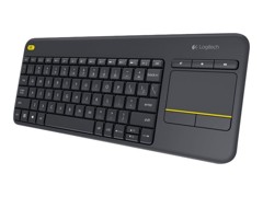 ​Logitech Wireless Touch Keyboard K400 Plus Black (Nordic)​