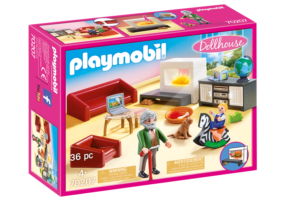 Playmobil - Comfortable Living Room  (70207)