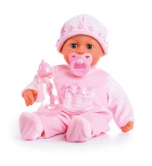 Bayer - Dukke - First Word Baby - Soft Pink 38 cm