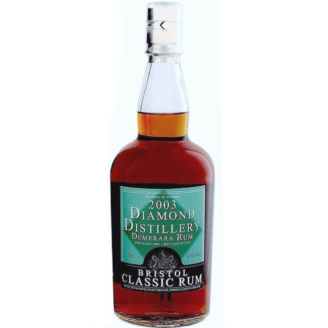 Bristol Classic - Diamond Destillery 2003 Rum, 70 cl