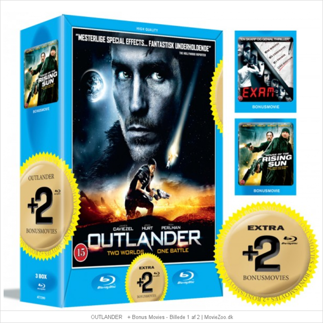 Outlander+ bonus movies - Exam / House of the Rising Sun (Blu-Ray)