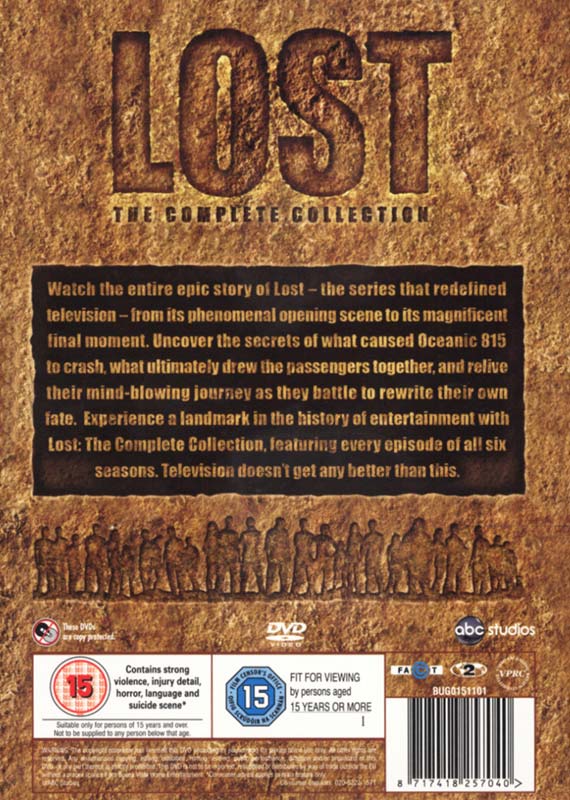 Buy Lost: The Complete Collection - DVD - Season 1/Season 2/Season 3