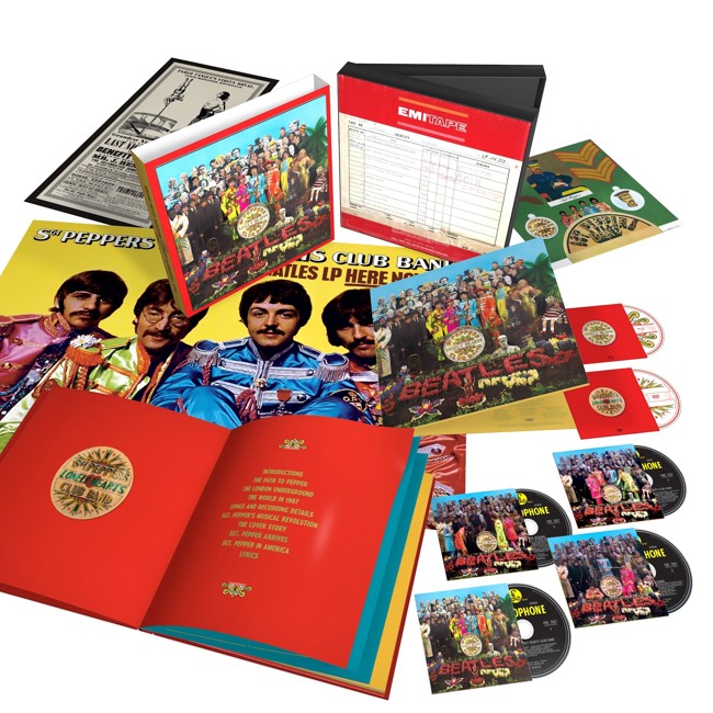 The Beatles - Sgt. Peppers Lonely Hearts Club Band (50th. Anniversary Limited Deluxe Box Set Edition) - 4CD+DVD+Blu-ray