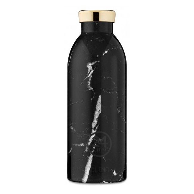 24 Bottles - Clima Bottle Thermoflaske 0,5 L - Black Marble