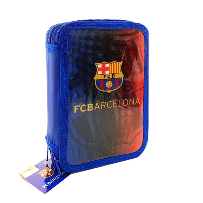 FC Barcelona 43-pieces Penalhuse Triple School Set Pencil Case