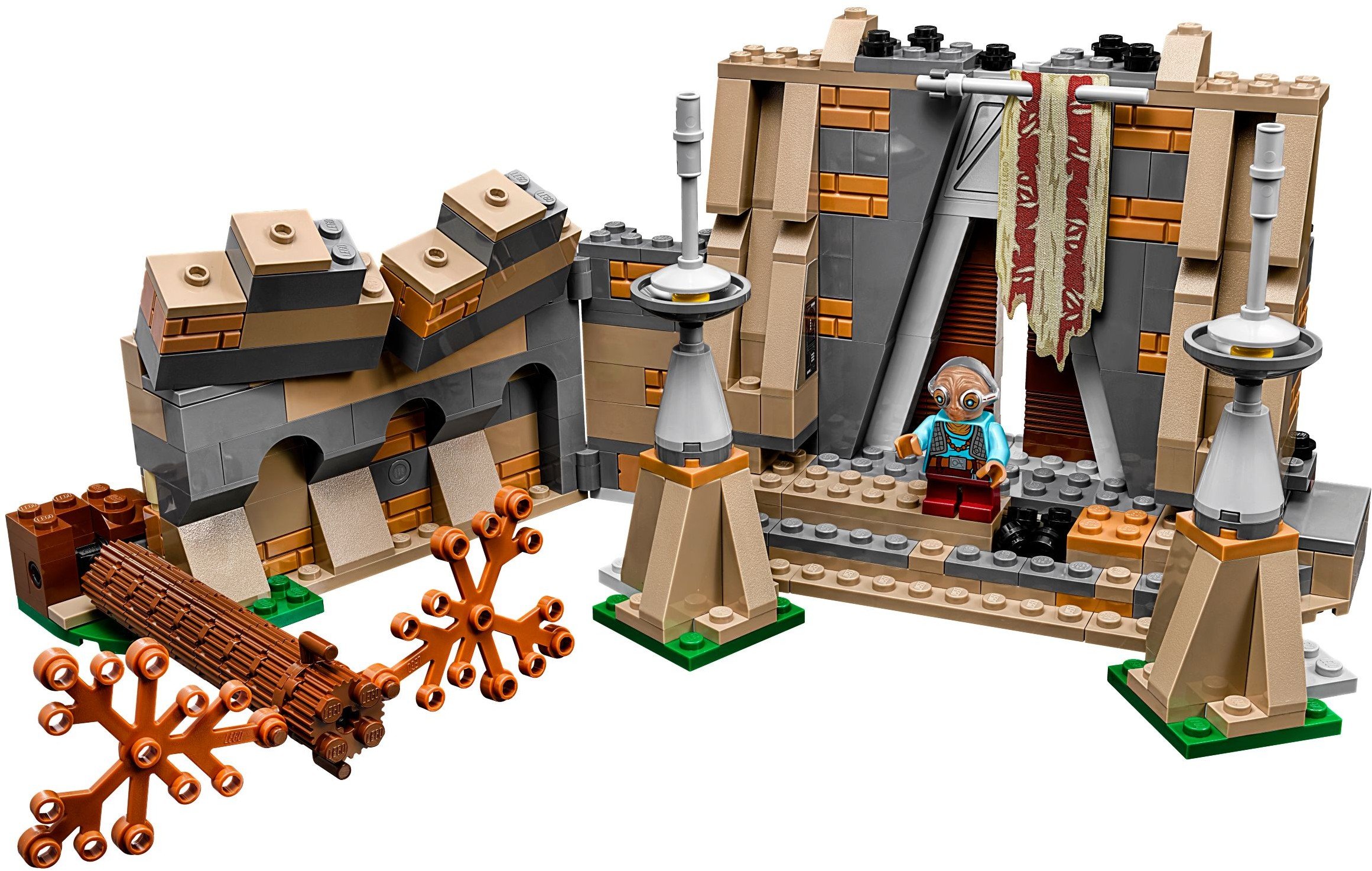 lego star wars maz castle